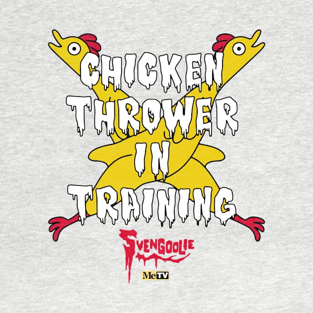 Svengoolie Chicken Thrower In Training by CelestialCharmCrafts